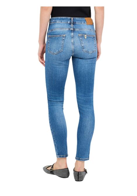Jeans skinny a vita alta DENIM CHIARO Liu Jo | UF5035D023678857